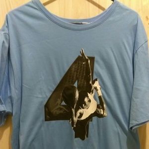 Nike Air Jordan Flight Graphic Tee Sz 2XL Blue